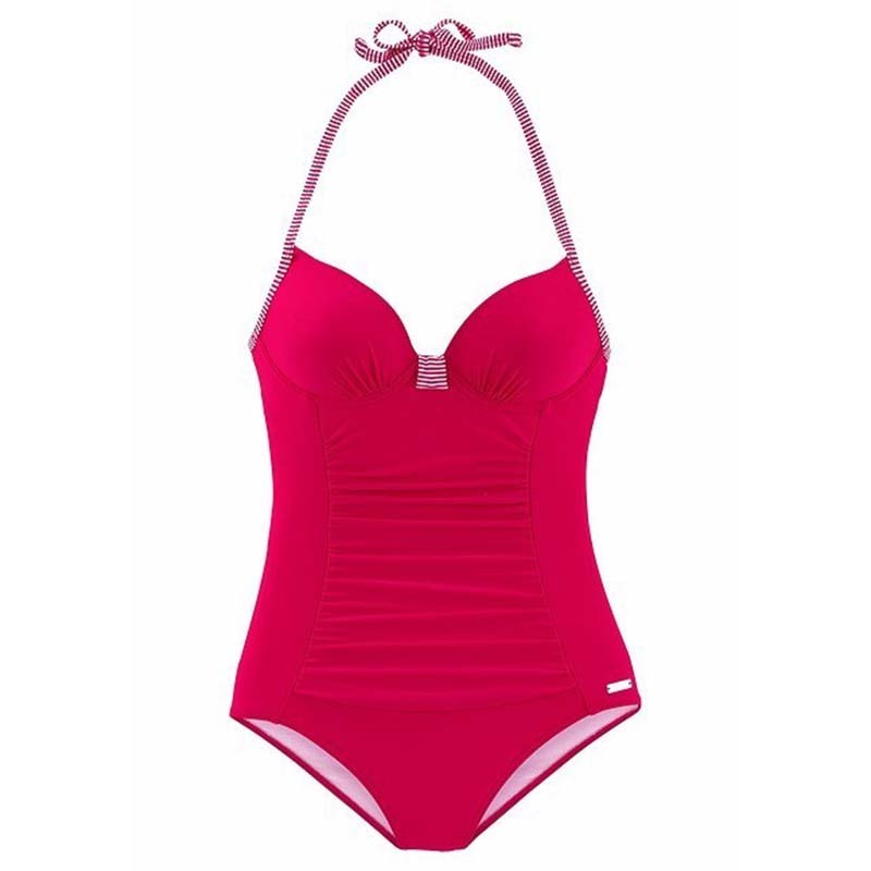 Plus size women push up swimwear