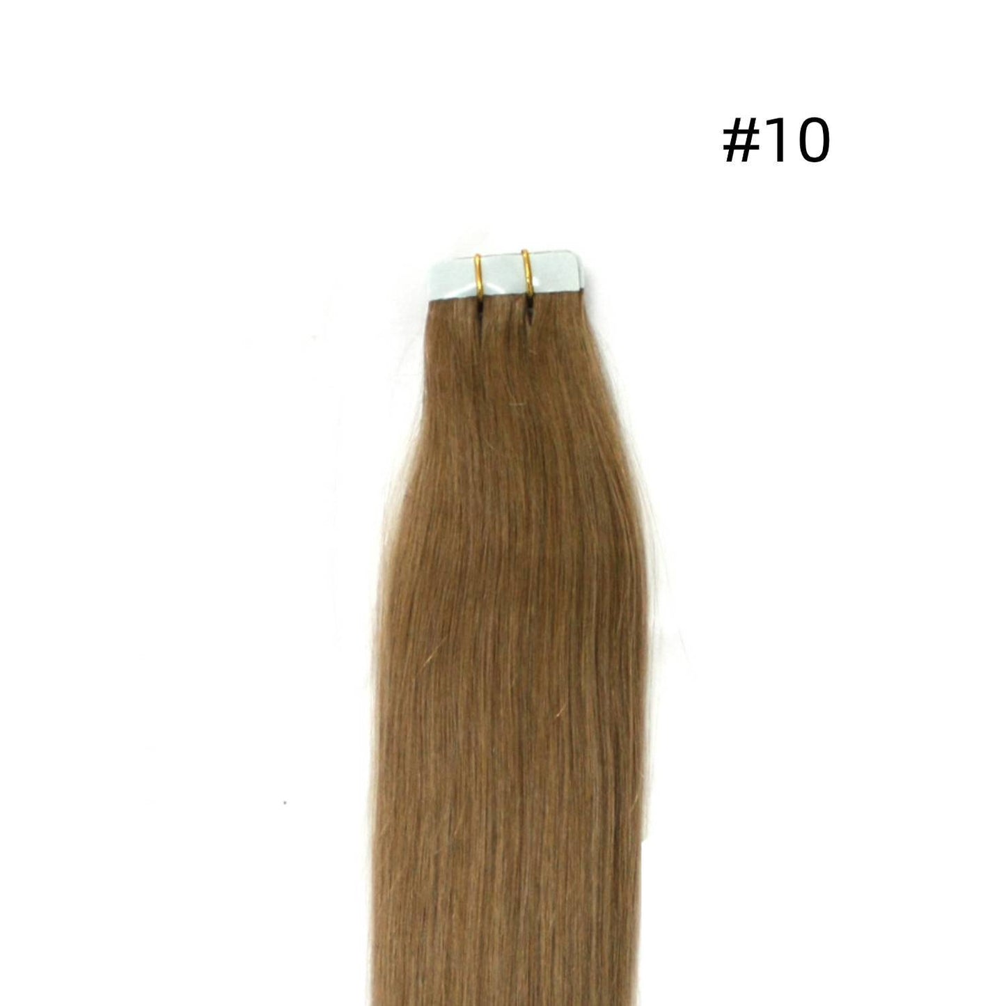 Pu traceless nano human hair European and American hair extension 16inch 40cm 20 piece pack