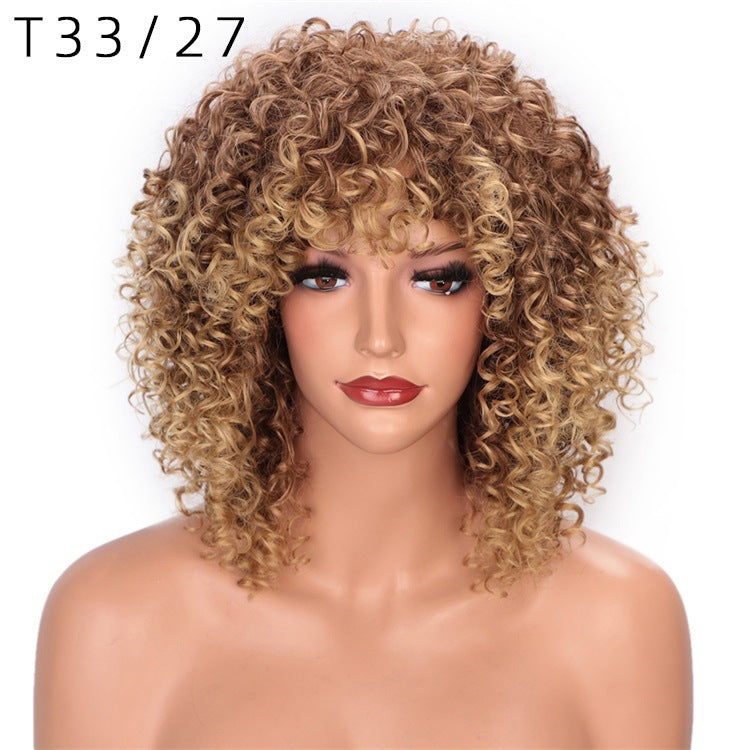 High Temperature Silk Chemical fiber Yama Wigs Wig Headgear