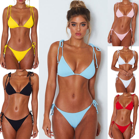 Bikini, Women's Swimwear, Bikini, Bikini, Bikini, Bikini, Bikini, Bikini, Bikini, 6-color Bikini Pit Band, American and European WISH Amazon New Products Manufacturer,