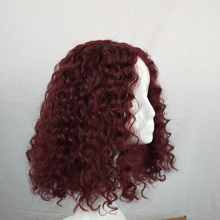 Beautiful short curly wig