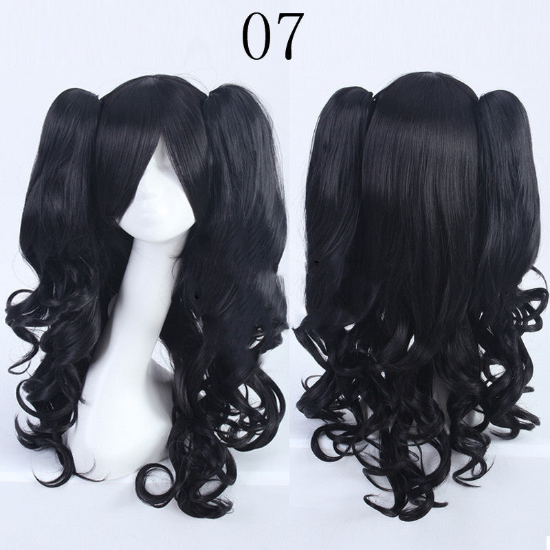 Double tiger clip style lolita wig