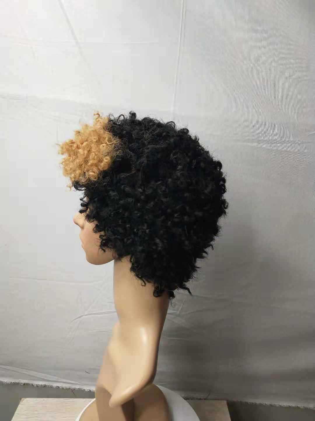 European and American wig short hair