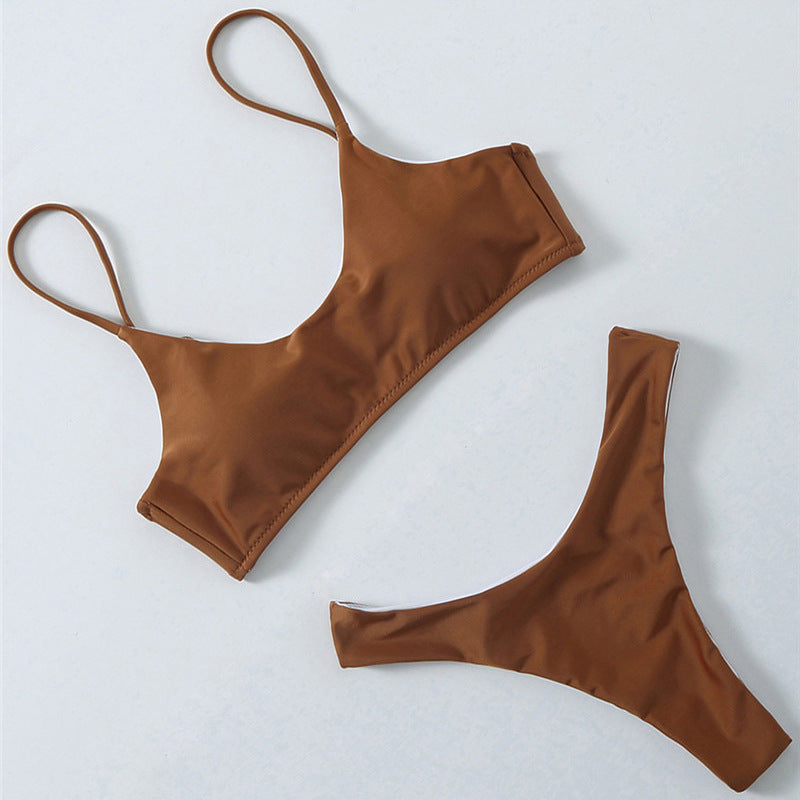 European and American split swimwear