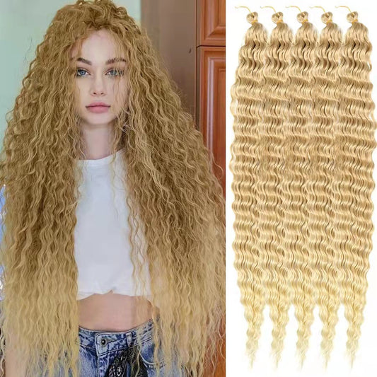 European And American Russian Chemical Fiber Wigs