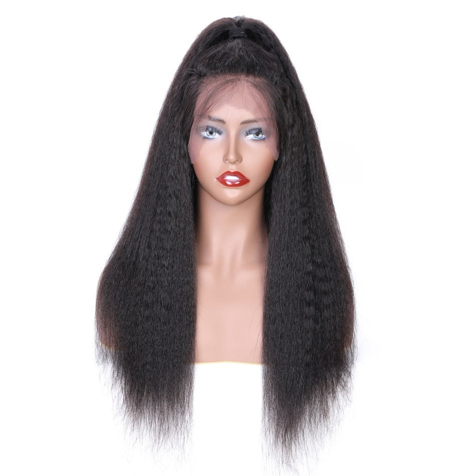 Yaki 13x4 Lace Frontal Wig Kinky Straight