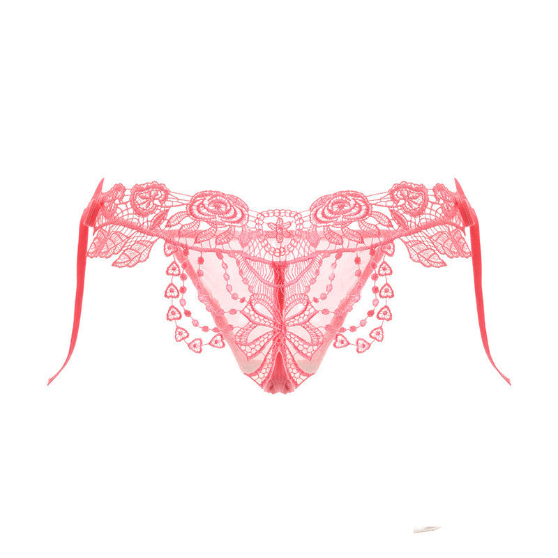 Erotic Lingerie Sexy Transparent Lace Large Size Panties