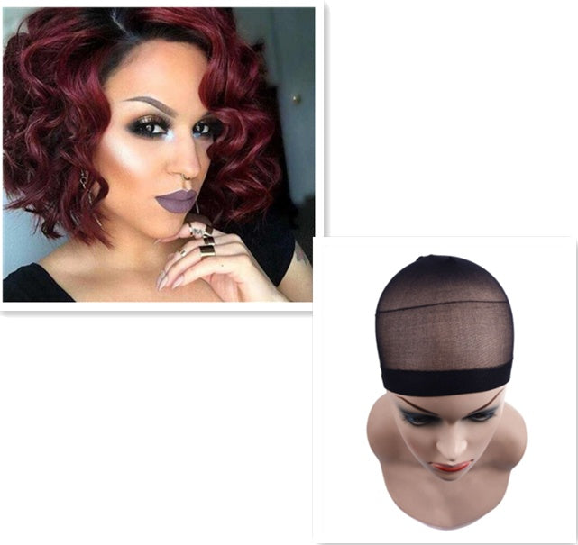 European beauty wig headgear