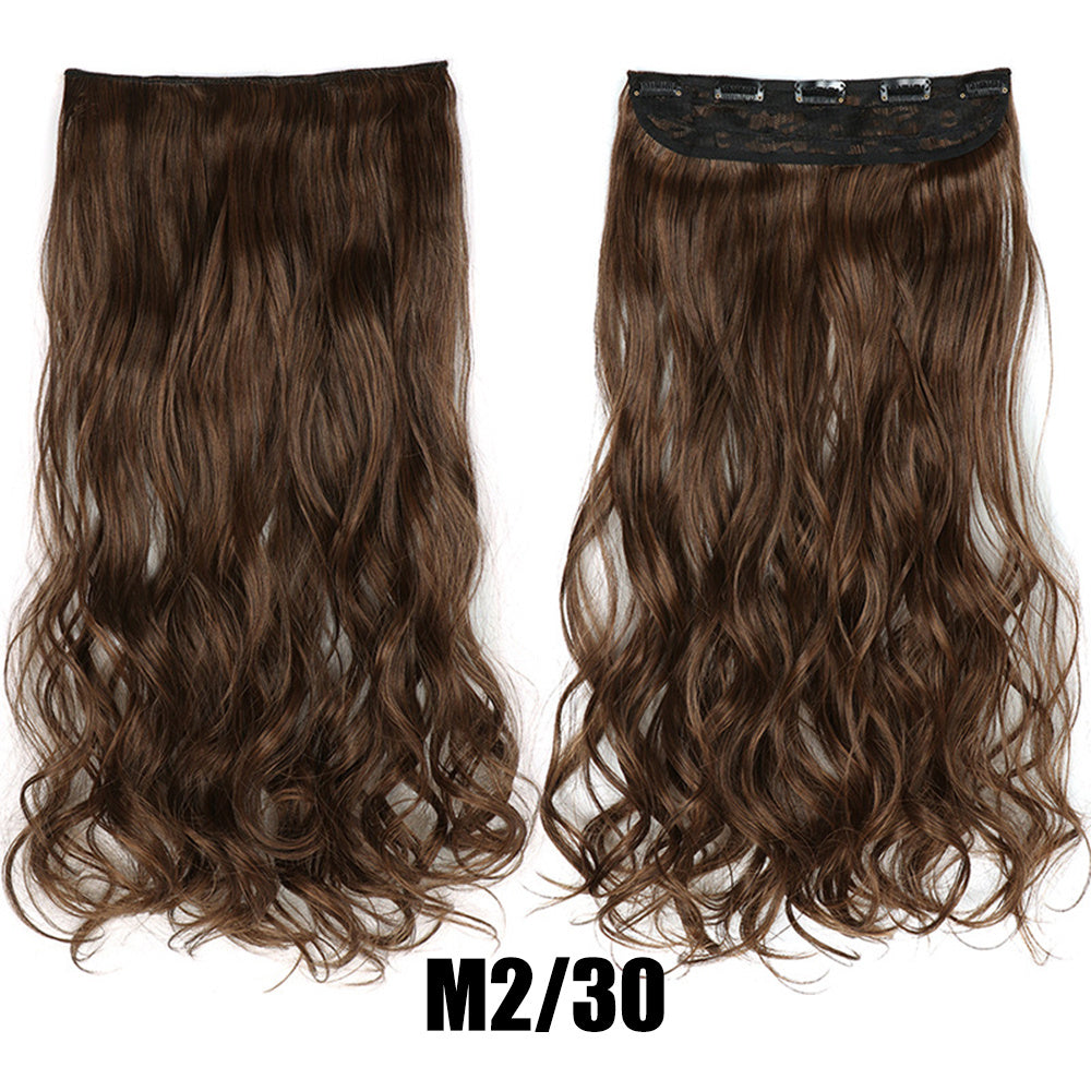 Women's Big Wavy Long Curly Hair Extensions Are Naturally Fluffy And No Trace