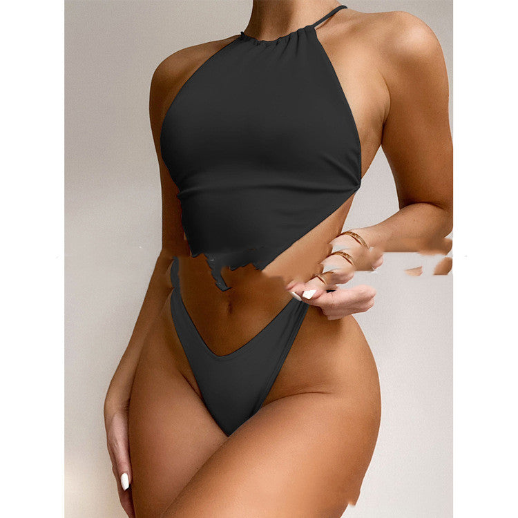 European And American New Apron Bikini Swimwear