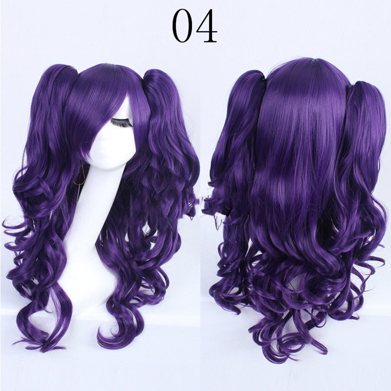 Double tiger clip style lolita wig