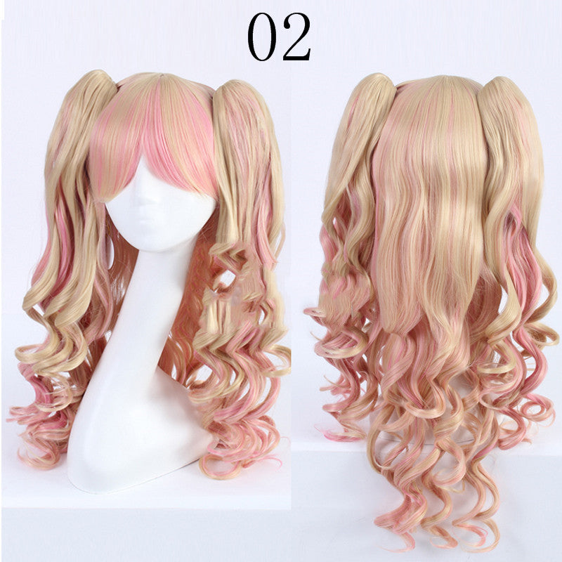 Double tiger clip style lolita wig