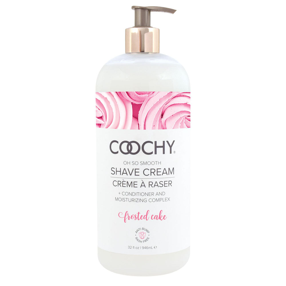 Coochy Shave Cream Frosted Cake 32 Oz COO1003-32