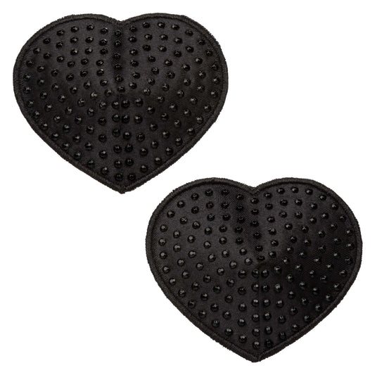 Radiance Heart Pasties - Black SE3000052