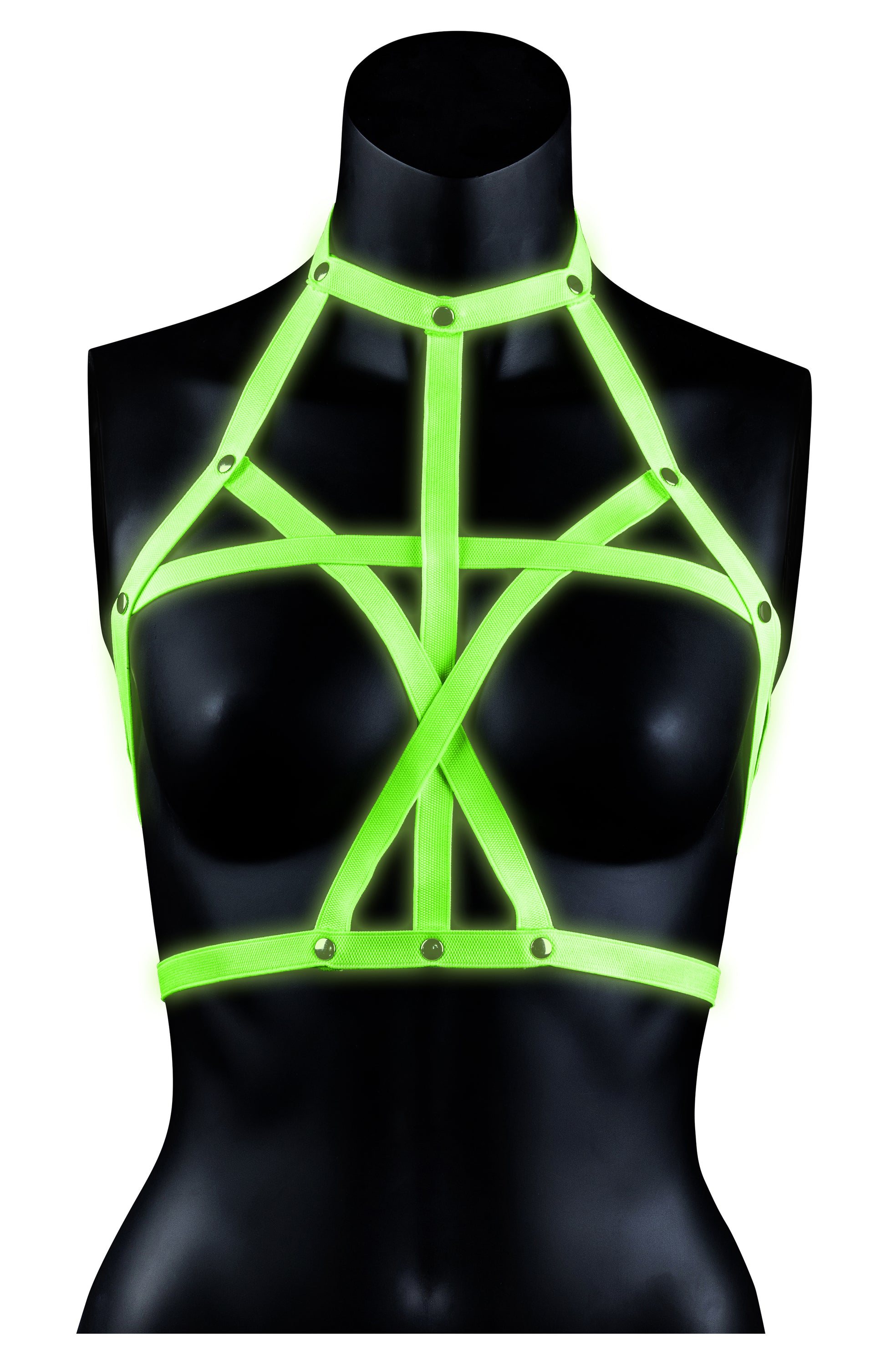 Bra Harness - Small/medium -Glow in the Dark OU-OU742GLOSM