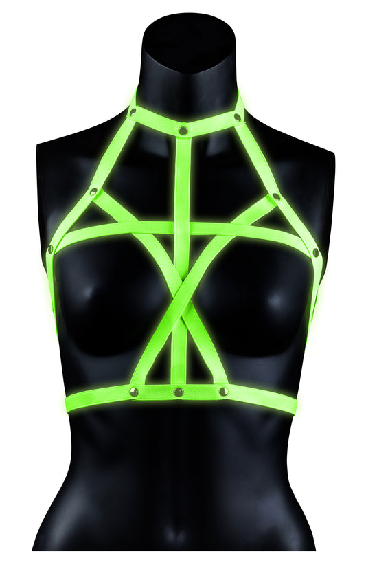 Bra Harness - Small/medium -Glow in the Dark OU-OU742GLOSM