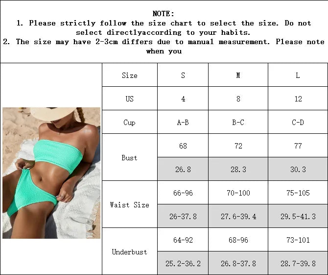 Fashion Bikini Textured Swimwear Women 2024 High Cut Swimsuit Women Bathing Suits Solid Brazilian Bikinis Set