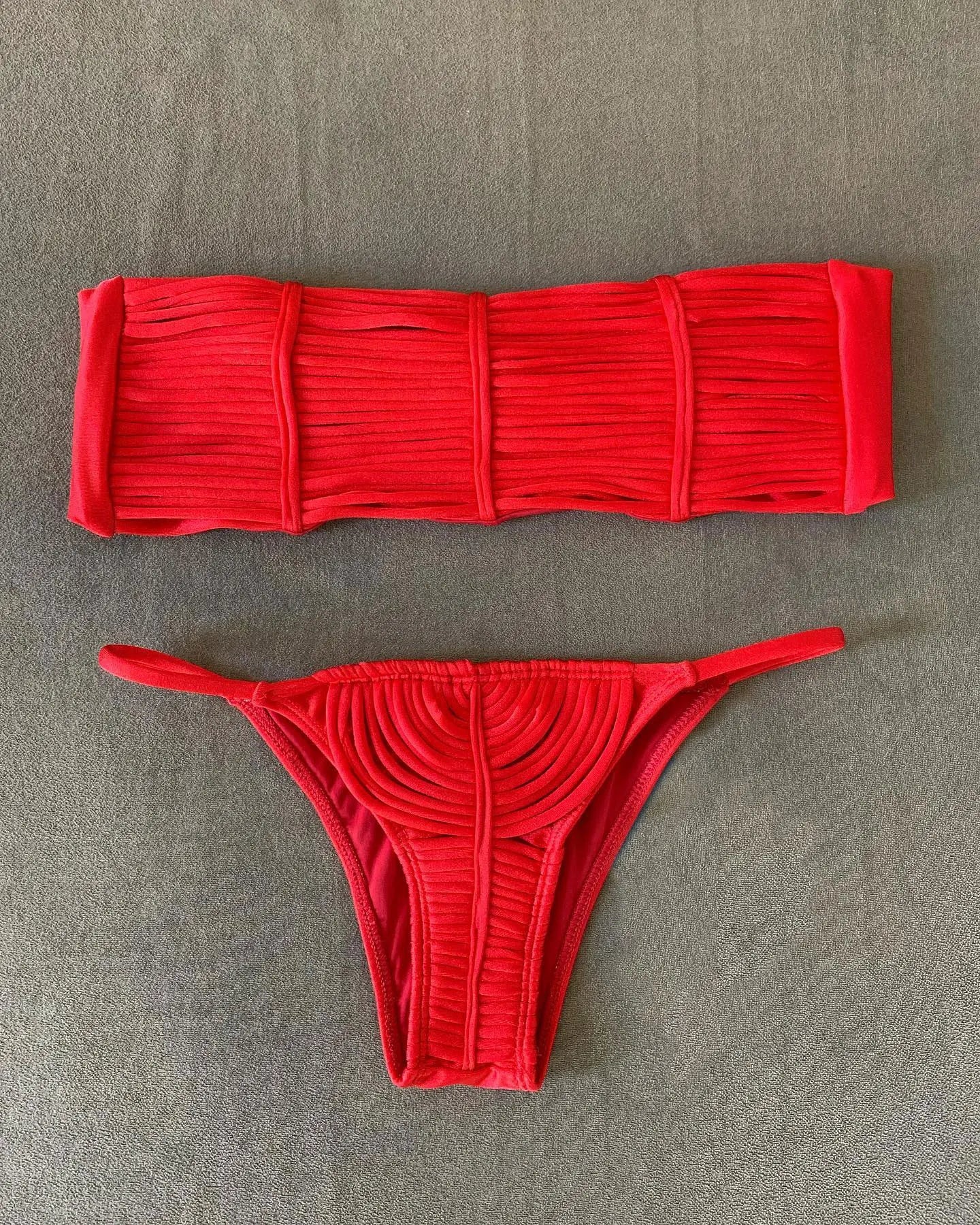 SEAURAL 2024 New Brazilian Bikini Bandage Stripes Swimwear Women's Swimsuit Two Piece Set Female Sexy Mujer Beachwear Summer