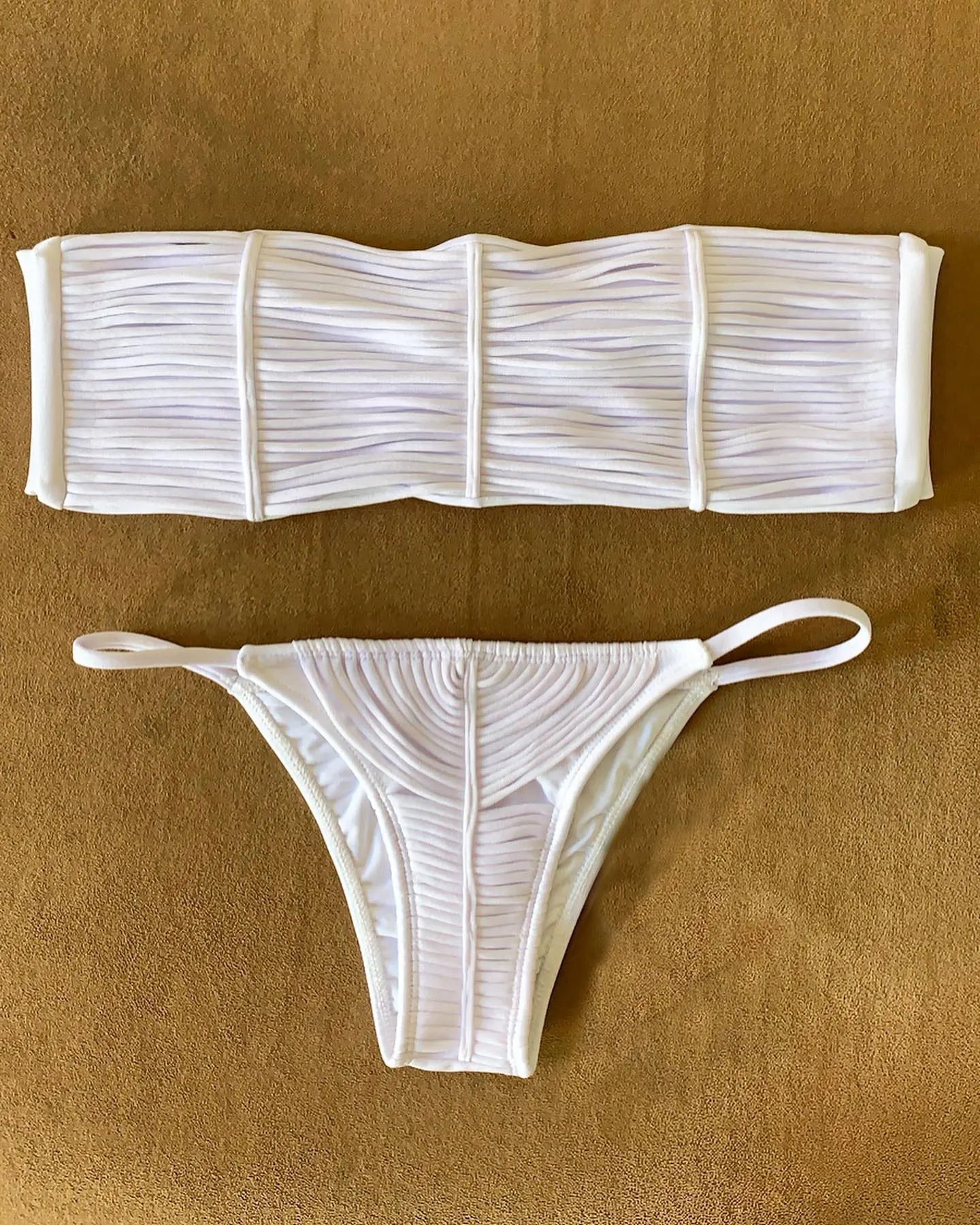 SEAURAL 2024 New Brazilian Bikini Bandage Stripes Swimwear Women's Swimsuit Two Piece Set Female Sexy Mujer Beachwear Summer