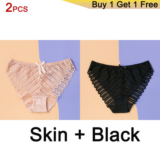 Sexy Lingerie Panties Women's Ladies Panties 2 Items