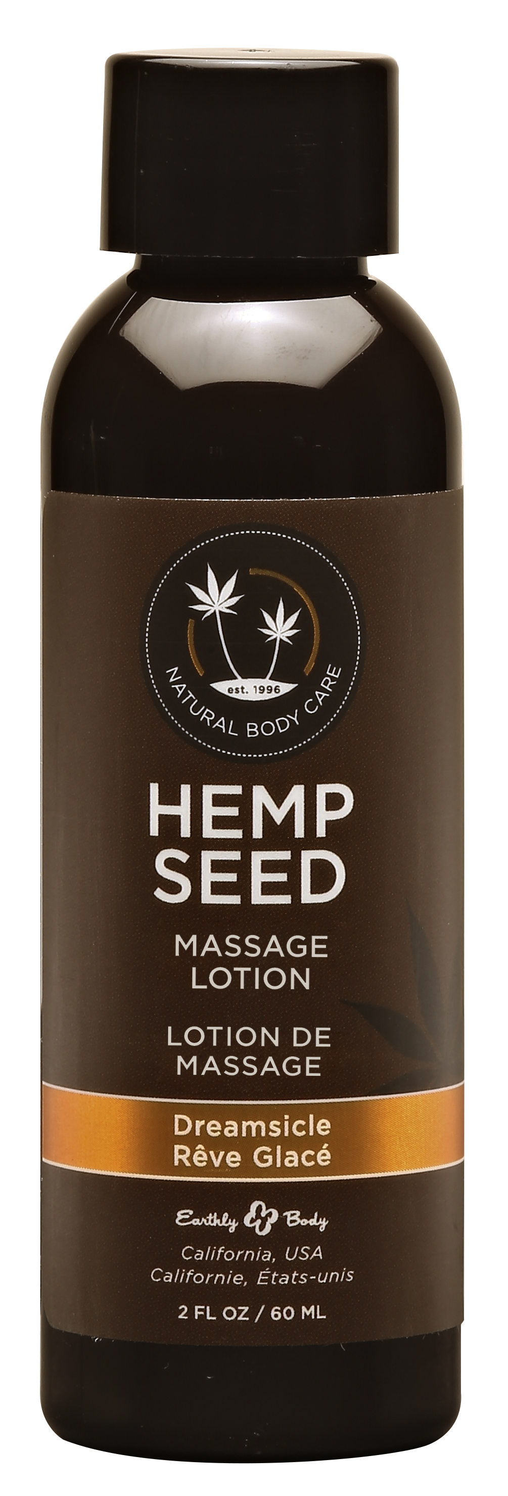 Hemp Seed Massage Lotion - Dreamsicle - 2 Fl. Oz. / 60 ml EB-ML106